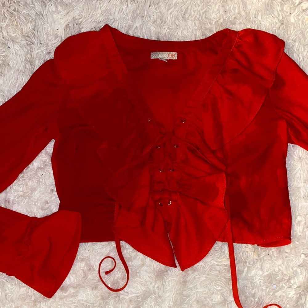 Women’s Gianni Bini Ruffled Top